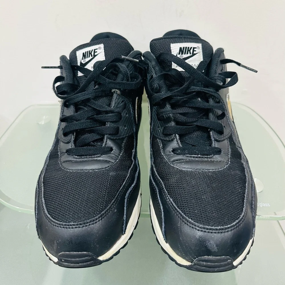 Nike‎ Air Max 1 Essential (931902-991) Sneakers Men Size 15 Black / Gold